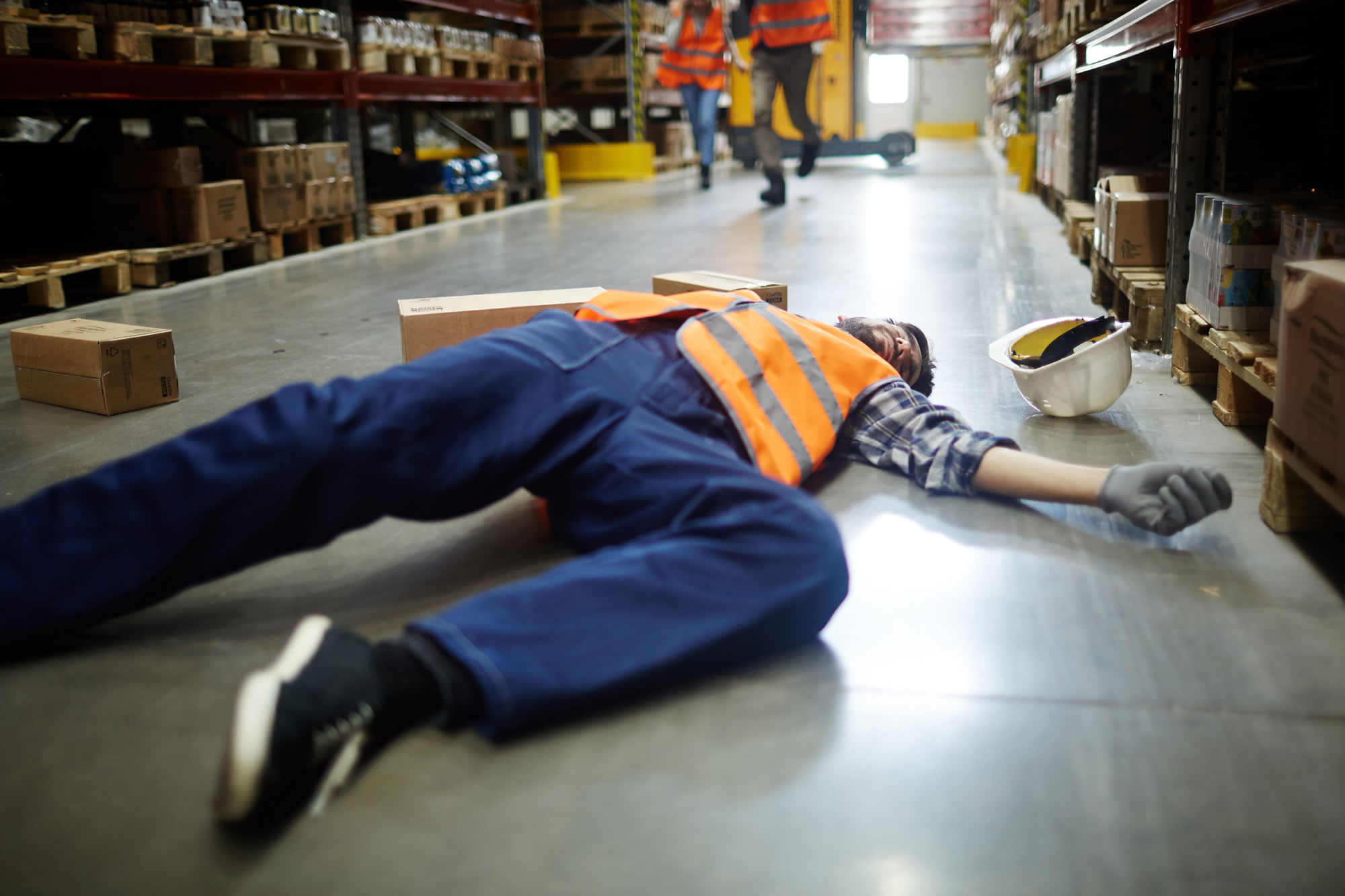 Workplace Slip, Trip or Fall - slip and trip hazards in the workplace, suing employer for negligence solicitors Leeds